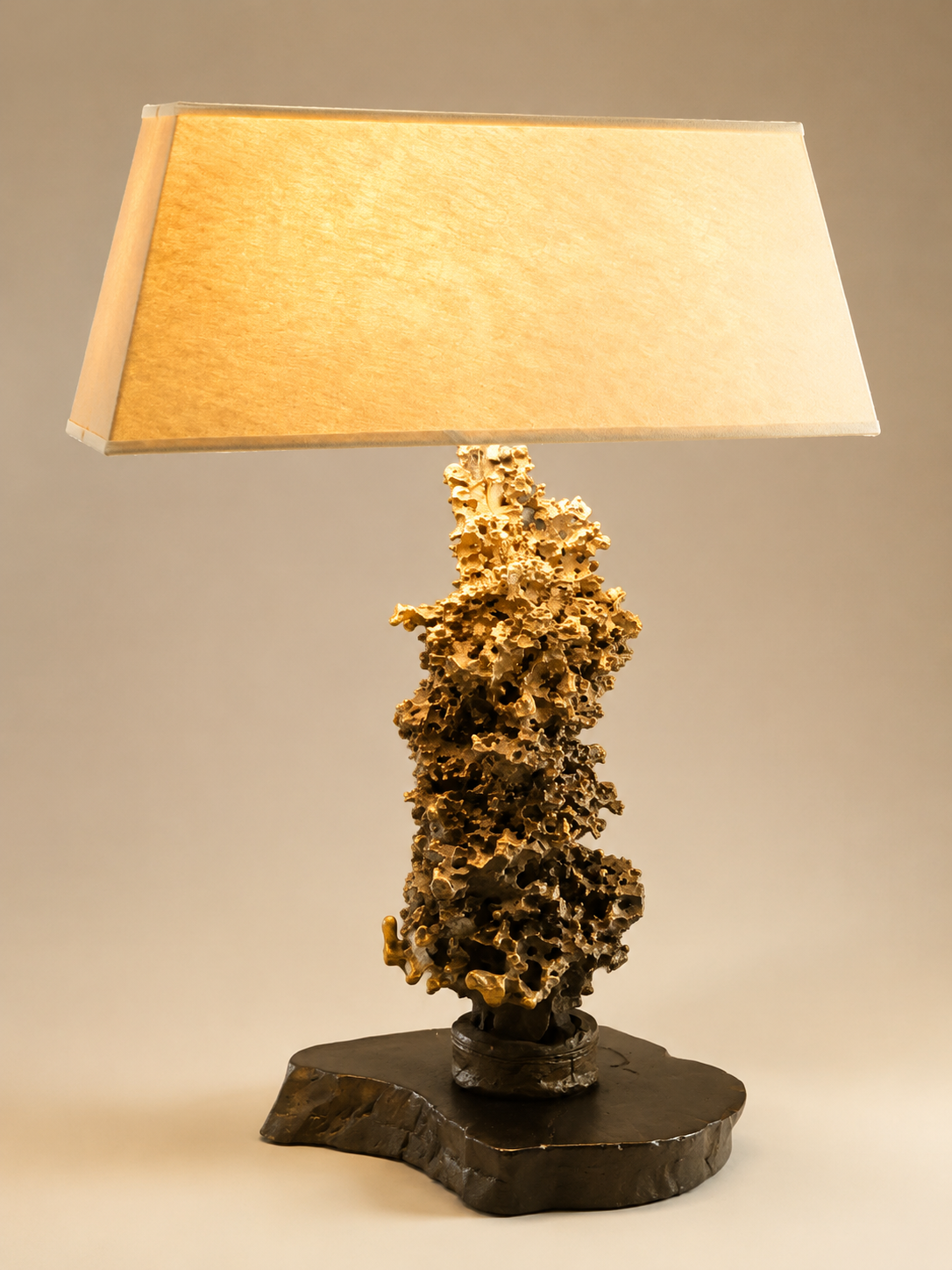 Lampe Calcite — vue de face