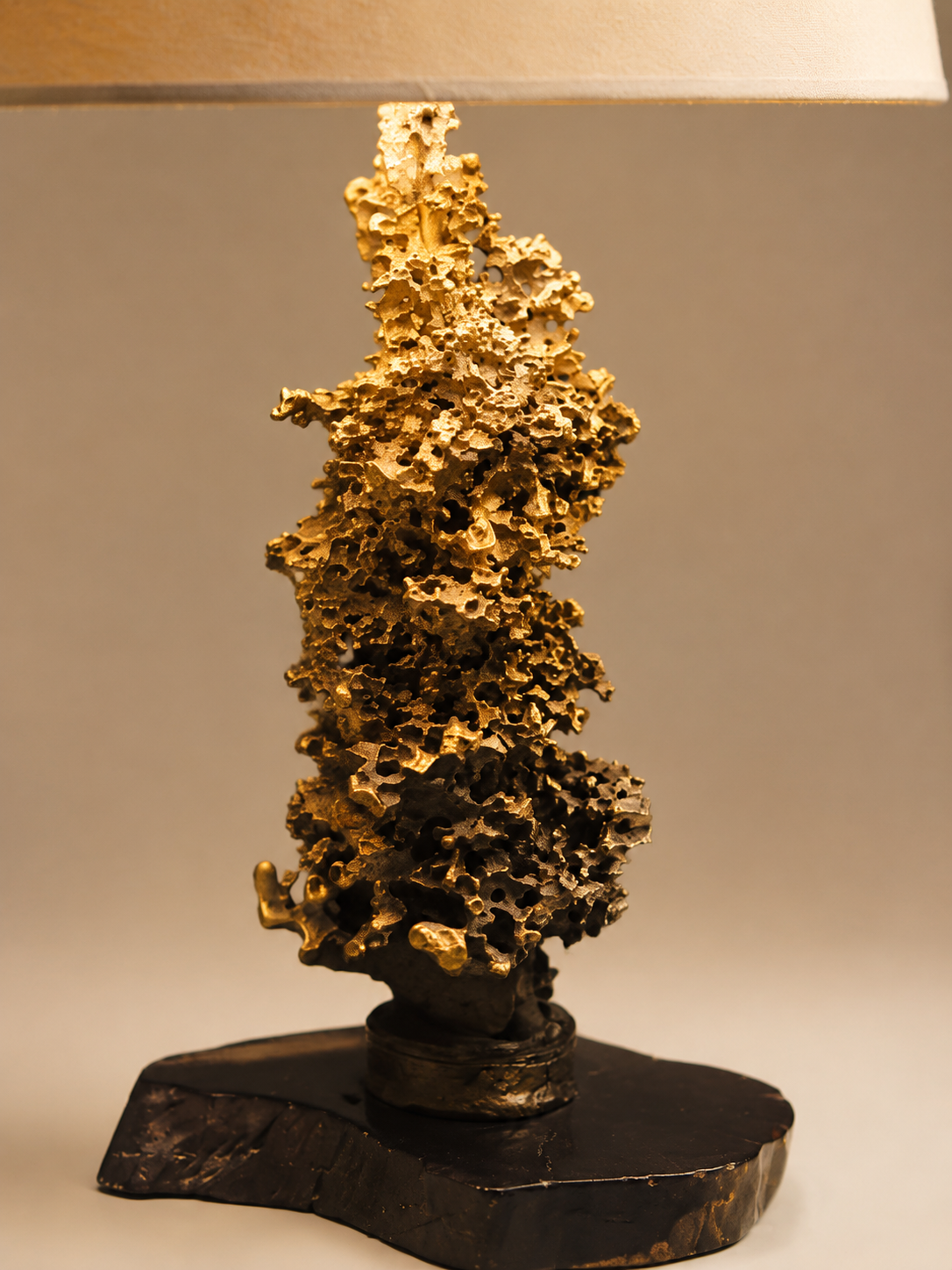 Lampe Calcite — vue de face
