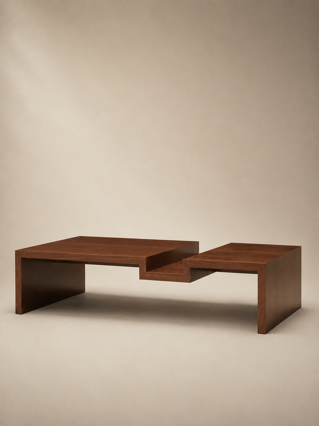 Table basse Entaille – vue studio KONTRAST