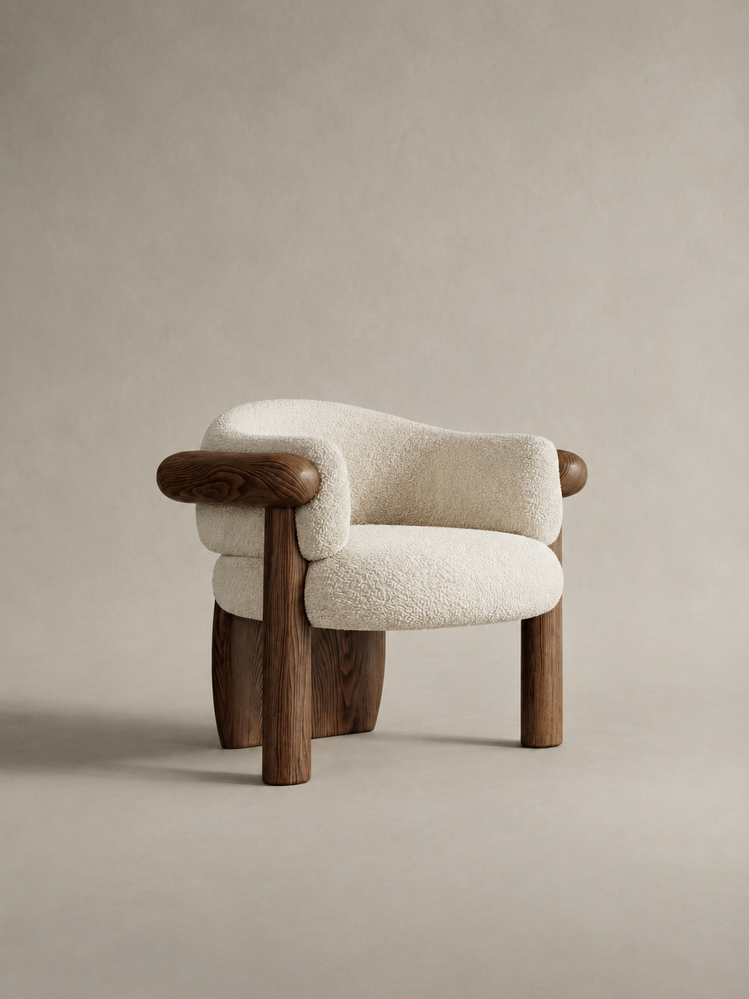 Abri — fauteuil club KONTRAST, vue 1