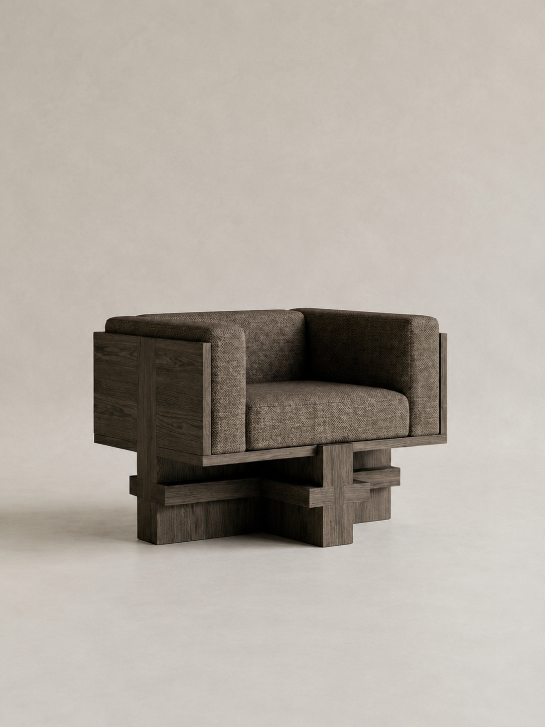 Ancrage — fauteuil club KONTRAST, vue 1