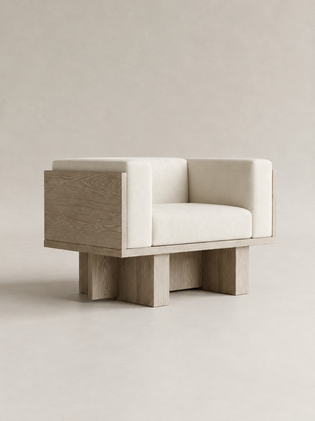 Cadran — fauteuil club KONTRAST, vue 1