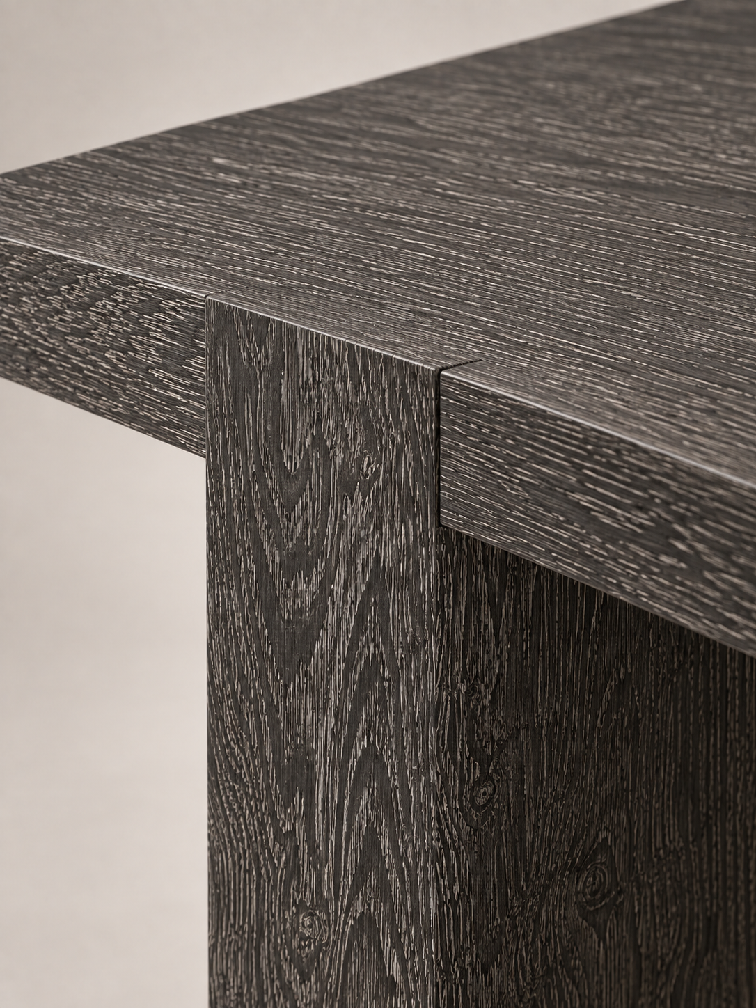 Clave Table — détail matière — studio KONTRAST