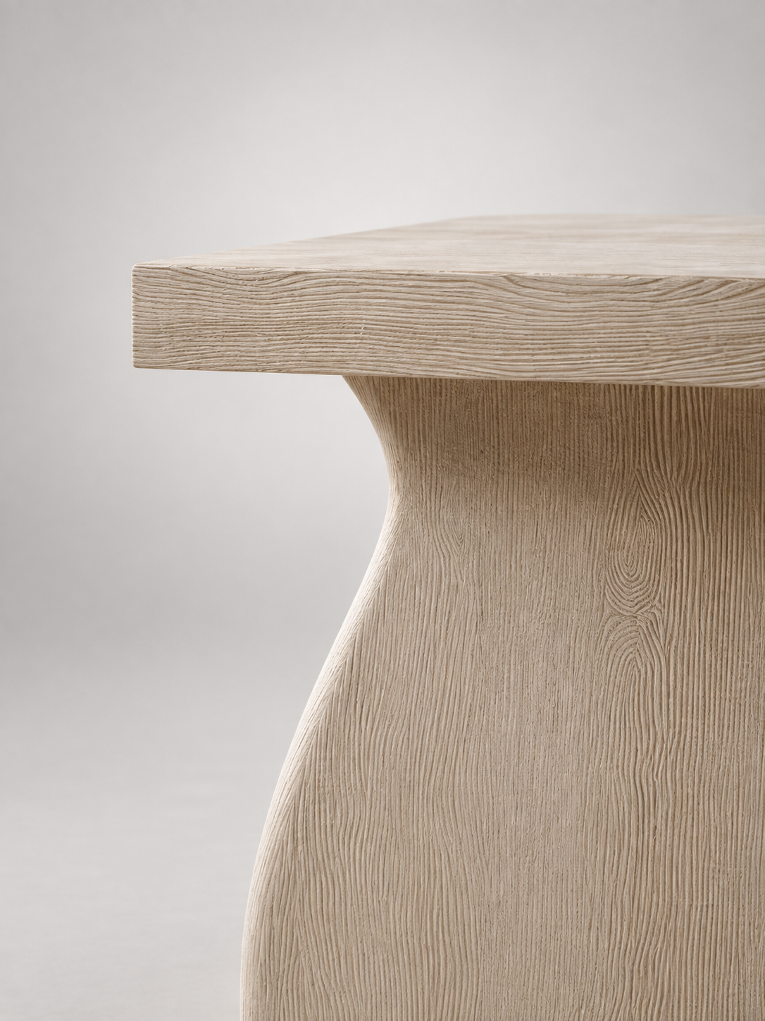 Clepsydre — détail matière — studio KONTRAST