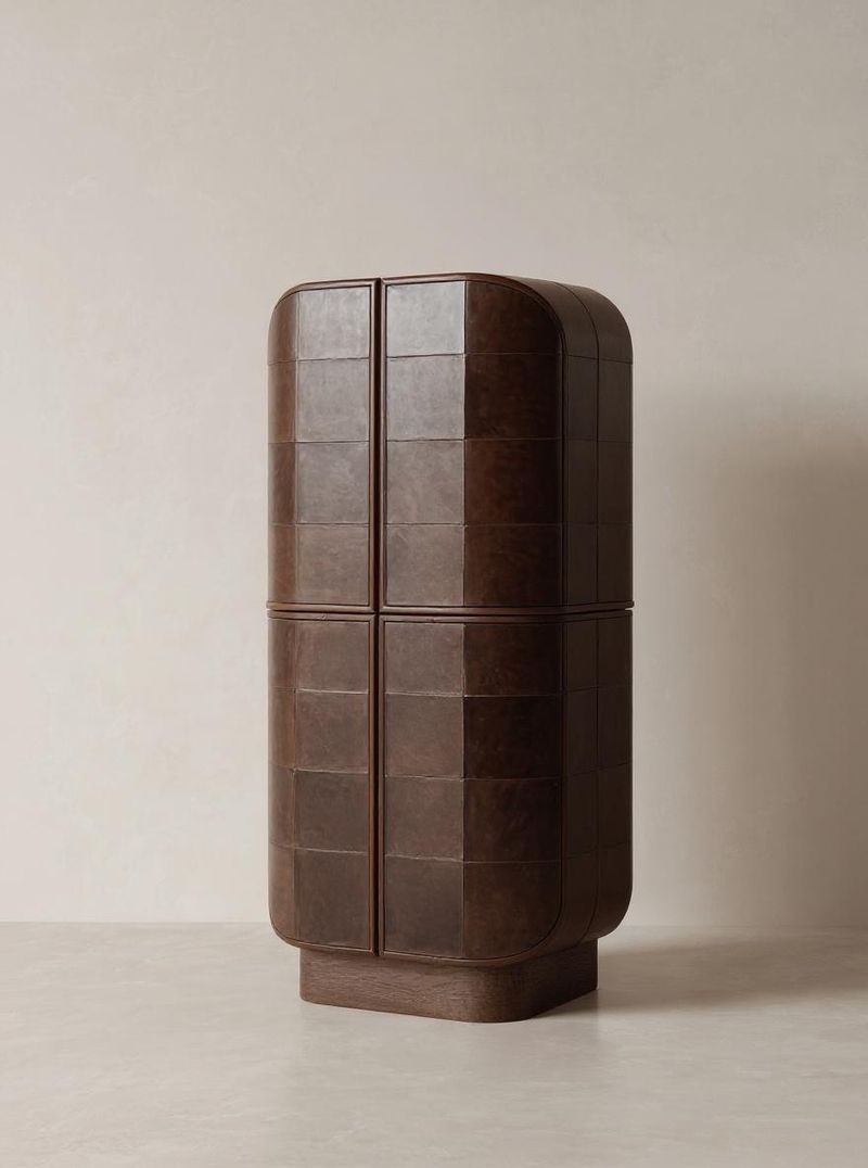 Courbe — meuble de rangement en bois, vue principale