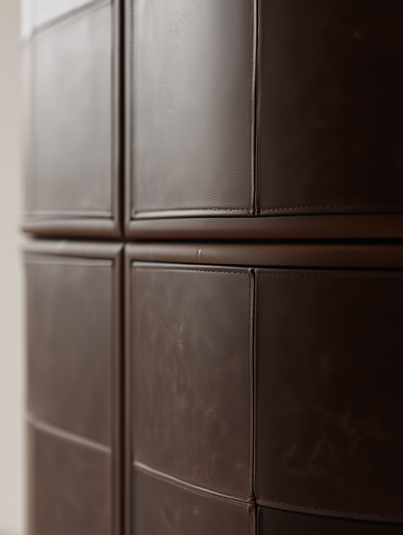 Courbe — meuble de rangement en bois, vue principale
