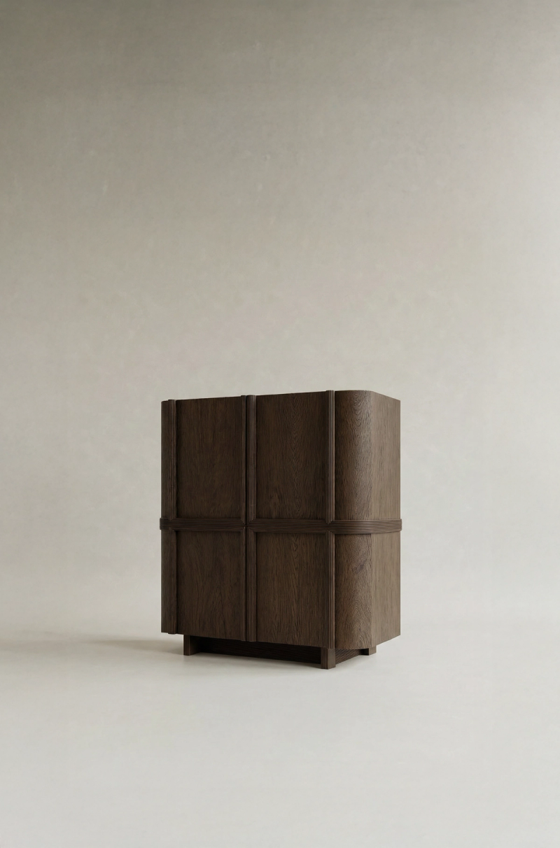 Élan — meuble de rangement en bois, vue principale