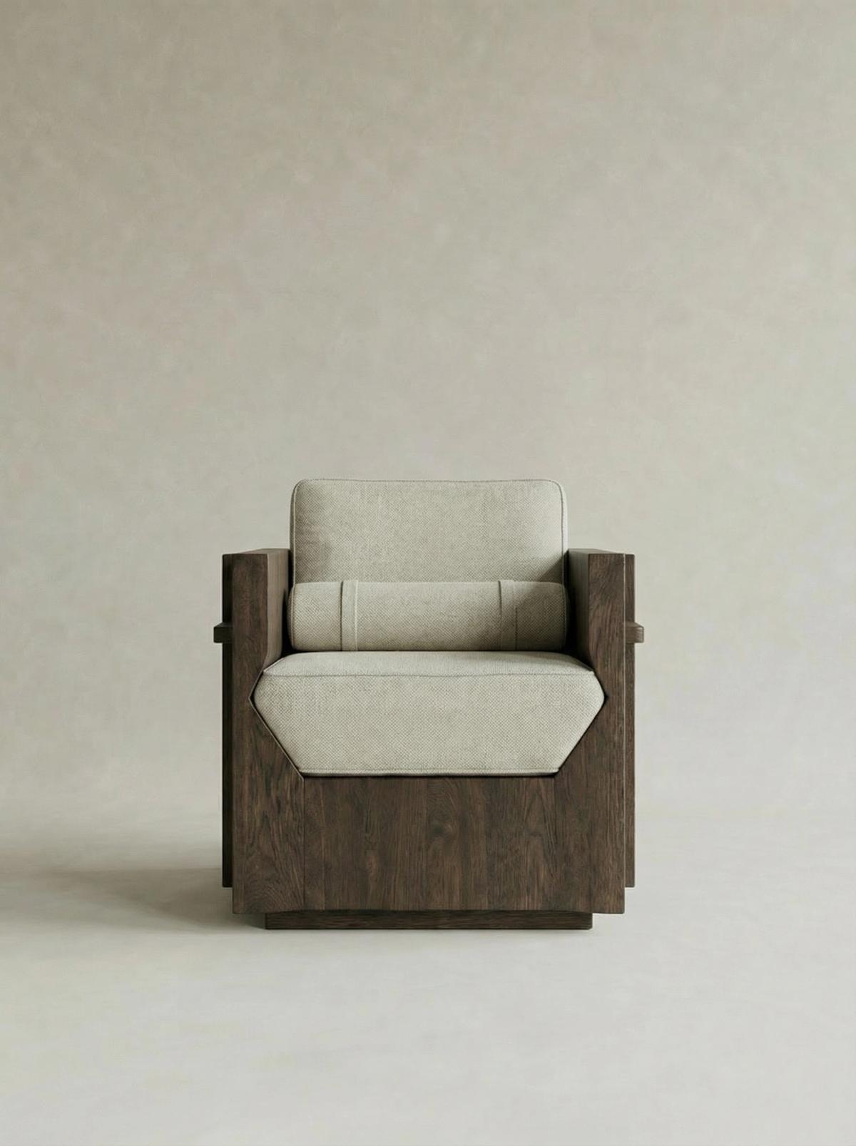 Enclave — fauteuil club KONTRAST, vue 1