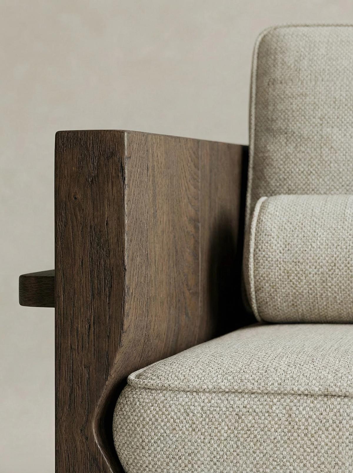 Enclave — fauteuil club KONTRAST, vue 1