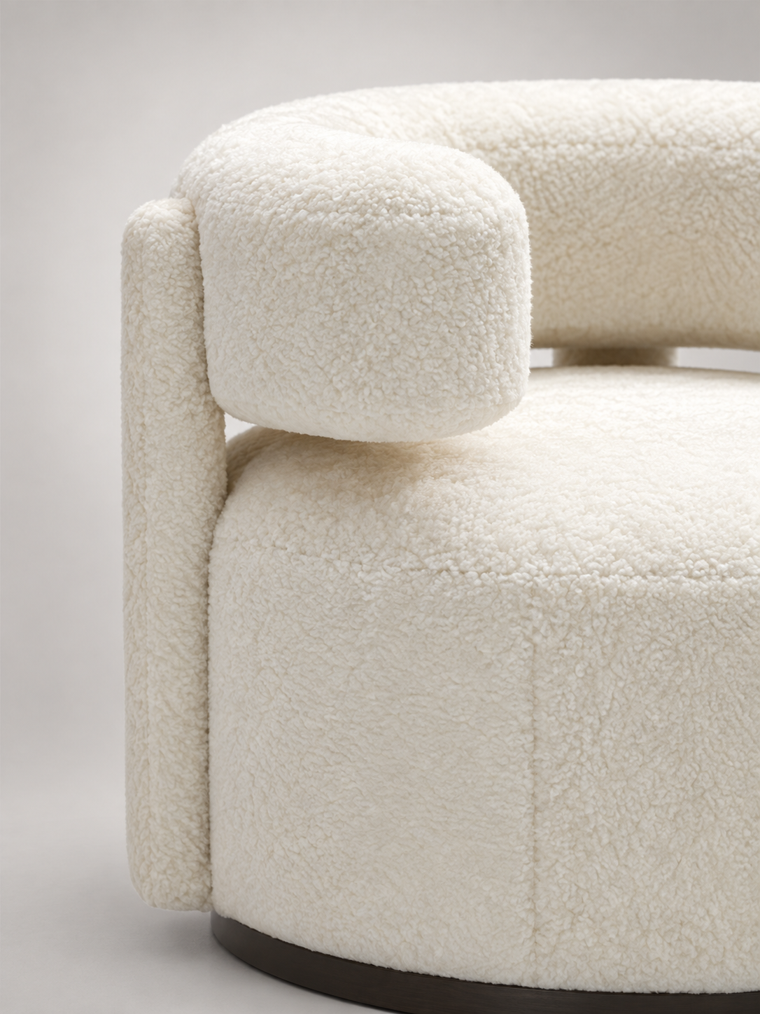 Cocon — détail matière — studio KONTRAST