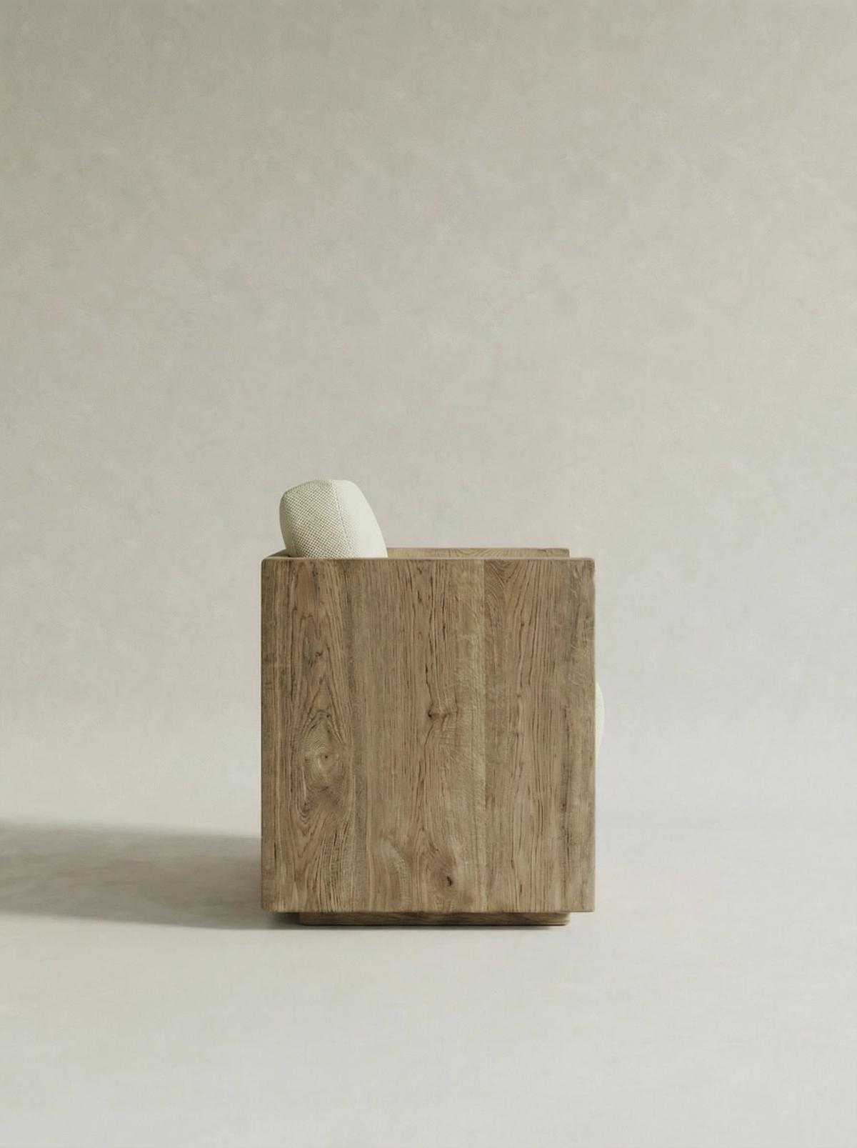 Lande — fauteuil club KONTRAST, vue 1