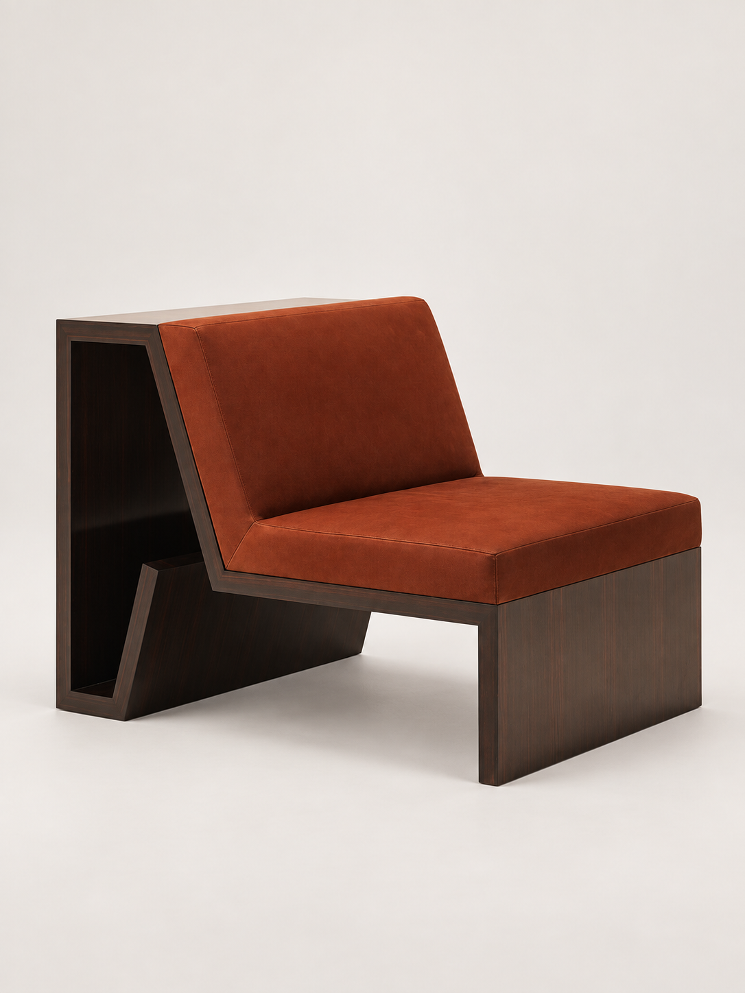 Liaison — fauteuil avec repose-pieds accolé