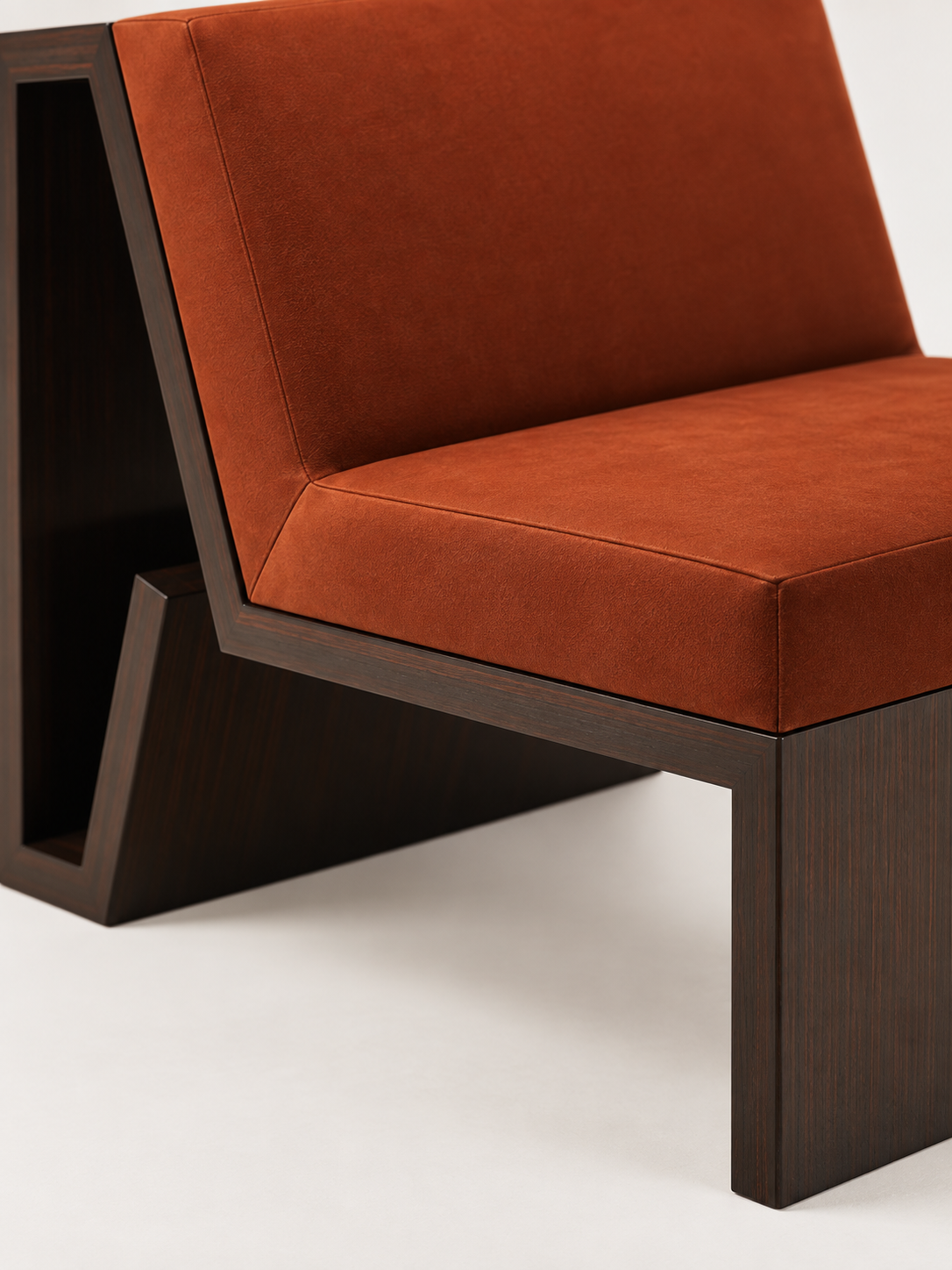 Liaison — fauteuil avec repose-pieds accolé
