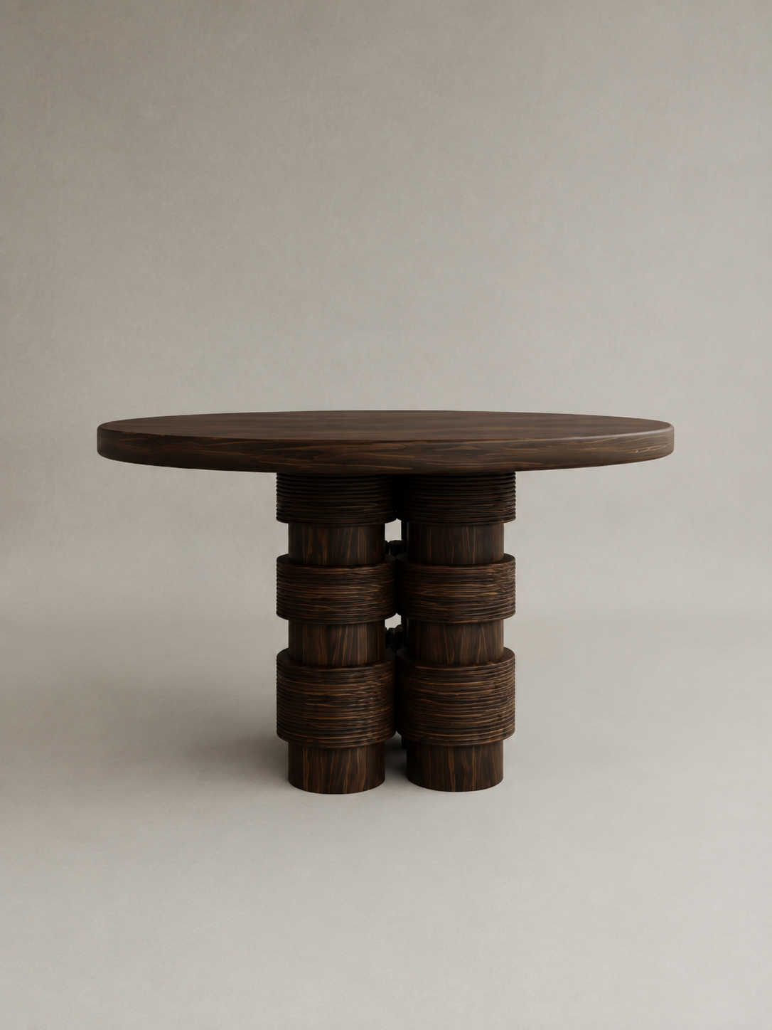 Mandala — table à manger KONTRAST, vue entière