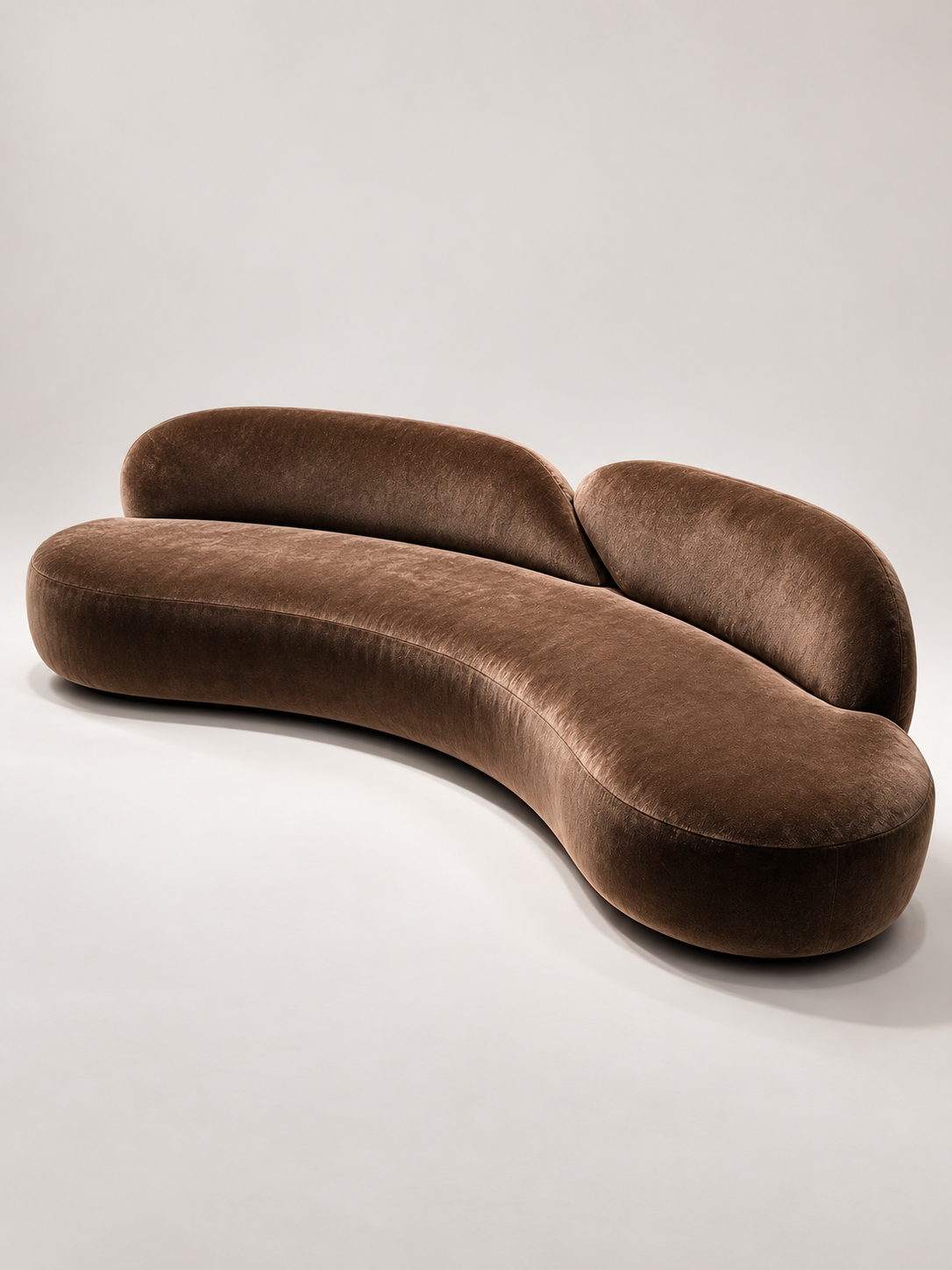 Ondine — velours chocolat — vue studio — KONTRAST
