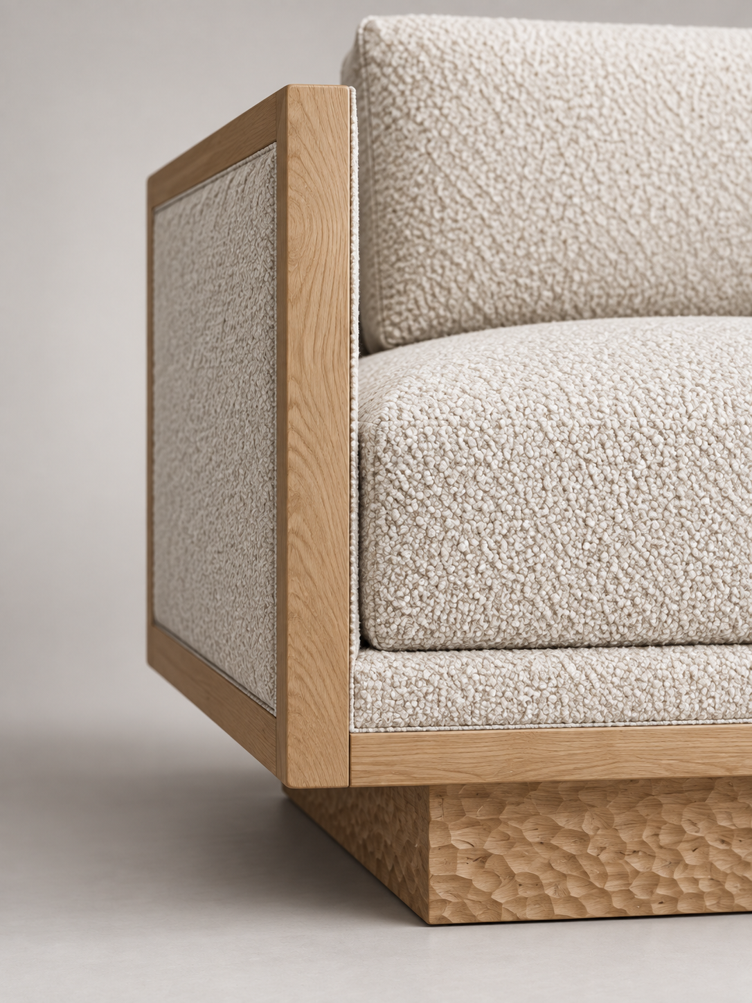 Parure — détail matière — studio KONTRAST