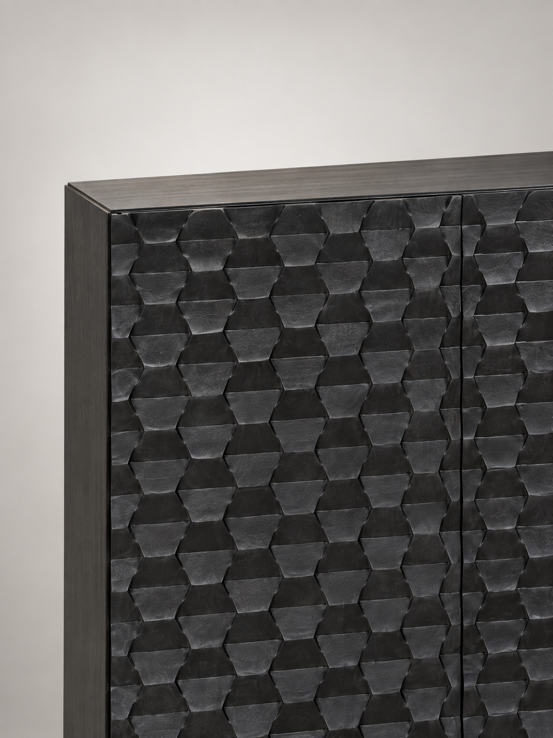 Polyèdre — détail matière — studio KONTRAST