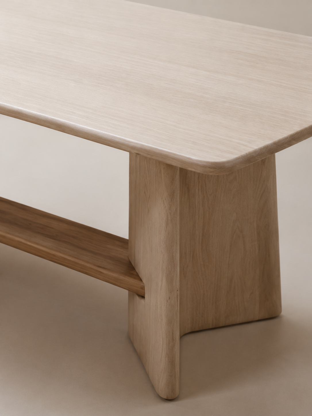 Poutre — table à manger KONTRAST, vue entière
