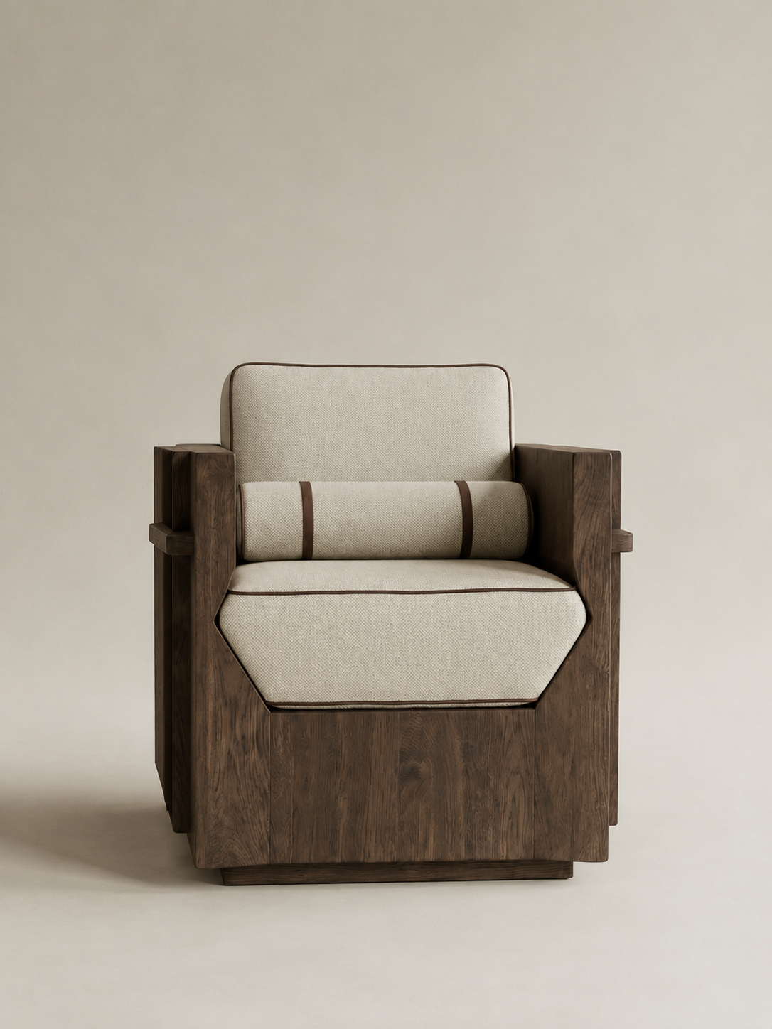 Rainure — fauteuil club KONTRAST, vue 1