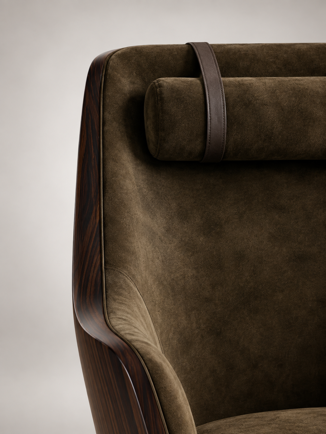 Refuge — détail matière — studio KONTRAST