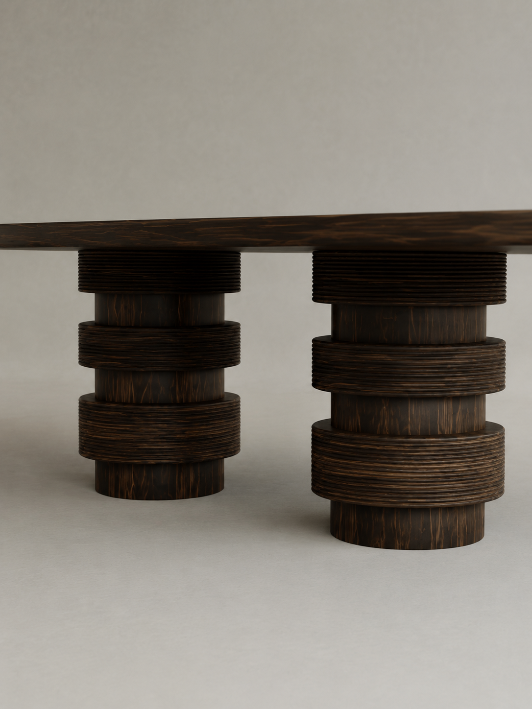Tempo — table à manger KONTRAST, vue entière