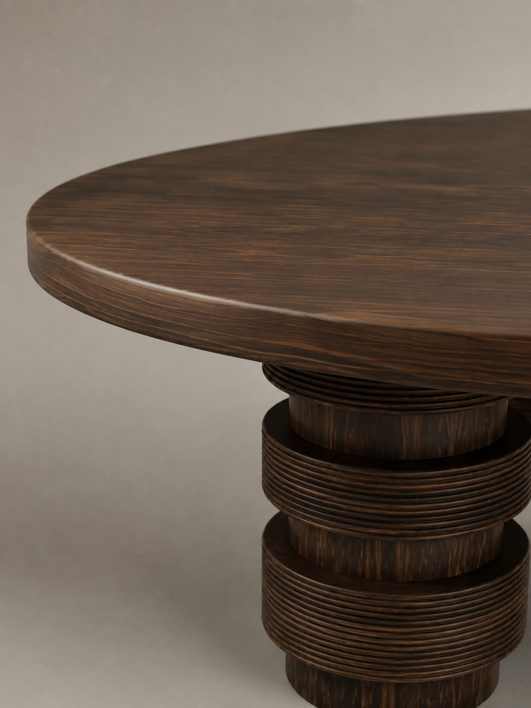 Tempo — table à manger KONTRAST, vue entière